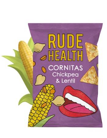 RUDE HEALTH CHICKPEA & LENTIL CORNITAS 90G