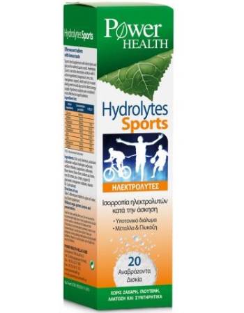 POWER HEALTH HYDROLYTES SPORTS - 20 EFFERVESCENT TABLETS