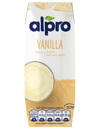 ALPRO MINI VANILLA SOYA DRINK 250ML