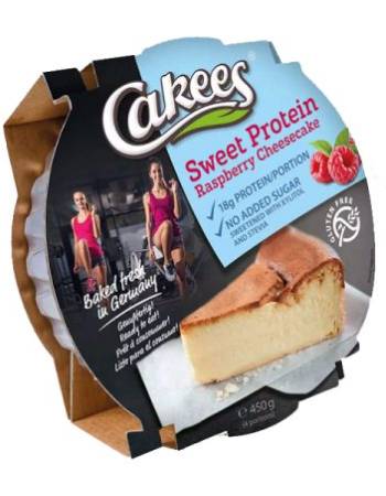 CAKEES SWEET PROTEIN RASPBERRY CAKE 450G