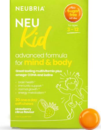 NEUBRIA NEU KID MULTIVITAAMIN PLUS OMEGA 3 | 30 SOFT CHEWS