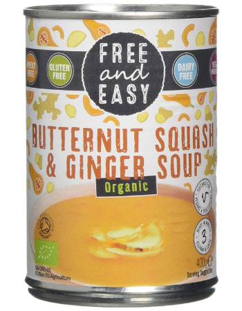 FREE & EASY BUTTERNUT SQUASH & GINGER 400G