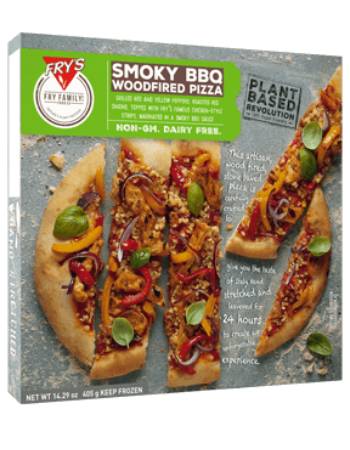 FRYS SMOKY BBQ WOODFIRED PIZZA 430G