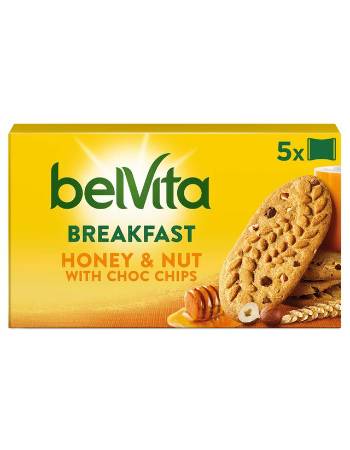 BELVITA BREAKFAST HONEY AND NUTS 5 X 45G