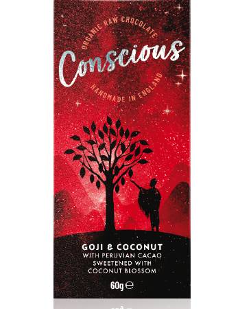 CONSCIOUS BAR GOJI & COCONUT 60G