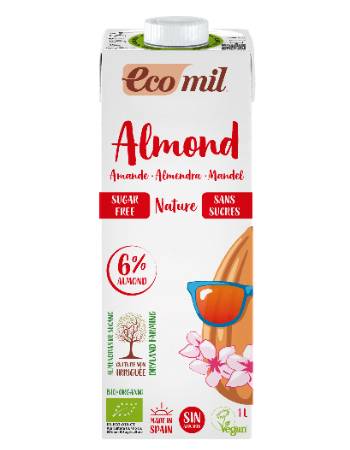 ECOMIL BIO NATURE ALMOND DRINK 1L | NEW