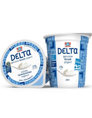 DELTA GREEK YOGURT NATURAL 0% 400G