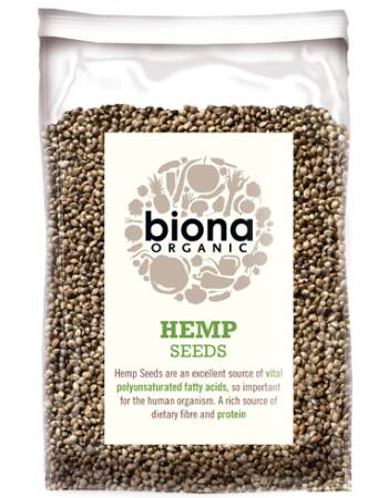 BIONA ORGANIC HEMP SEEDS 2520G