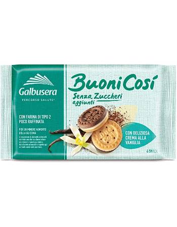 GALBUSERA BUONI COSI VANILLA  BISCUIT 160G