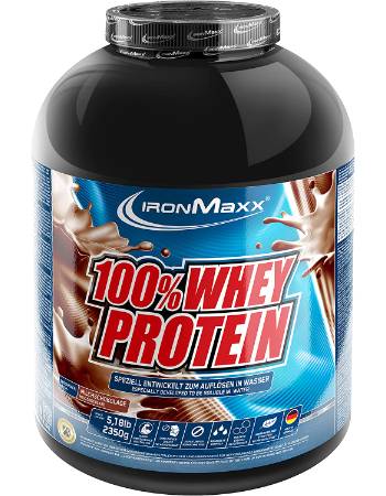 IRONMAXX 100% WHEY PROTEIN MILK CHOCOLATE 2350G