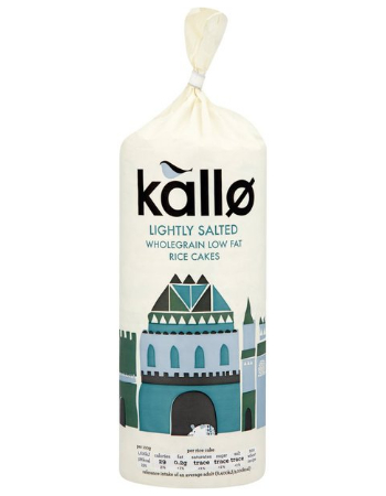 KALLO LIGHTLY SALTED RICE CAKES