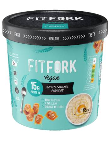 FITFORK (VEGAN) SALTED CARAMEL PORRIDGE 65G