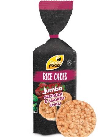 GOOD FOOD JUMBO RICE CAKE BEETROOT & CHIPOTLE 145G