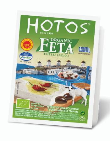 HOTOS ORGANIC FETA CHEESE 150G