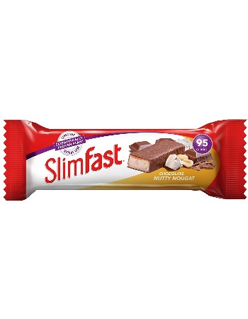 SLIMFAST SNACK BAR CHOCOLATE NUTTY NOUGAT