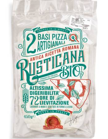 LA RUSTICANA ARTIGIANALI PIZZA BASE 450G