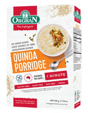 ORGRAN QUINOA PORRIDGE  230G