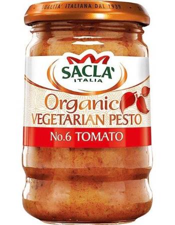 SACLA ORGANIC RED PESTO 190G