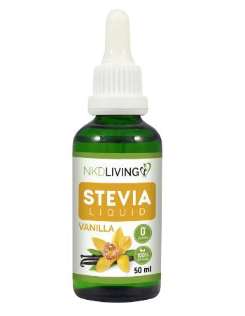 NKD LIVING STEVIA LIQUID VANILLA 50ML