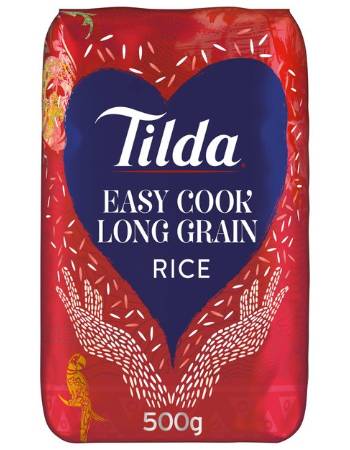 TILDA EASY COOK LONG  GRAIN RICE 500G