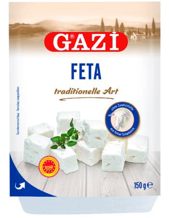 GAZI SHEEP FETA CHEESE 150G