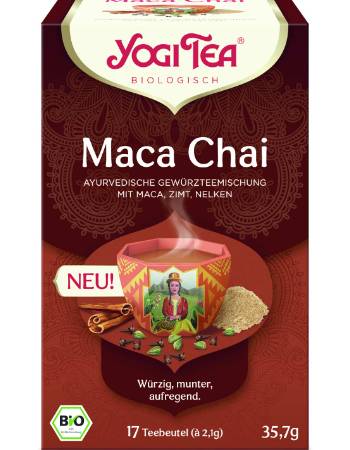 YOGI TEA MACA CHAI (17 TEABAGS)