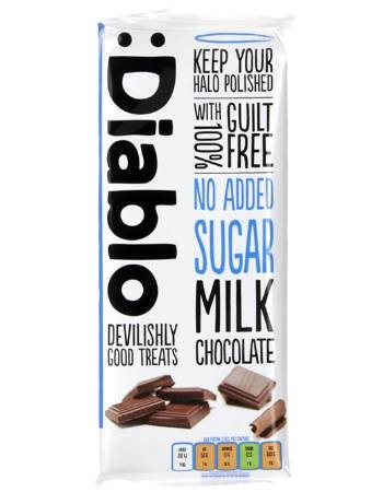 DIABLO MILK CHOCOLATE BAR 85G