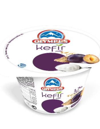 OLYMPUS KEFIR YOGHURT PLUM AND OATS 150G