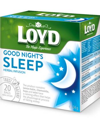 LOYD HERBAL GOOD NIGHT'S SLEEP TEA (20 TEA BAGS)