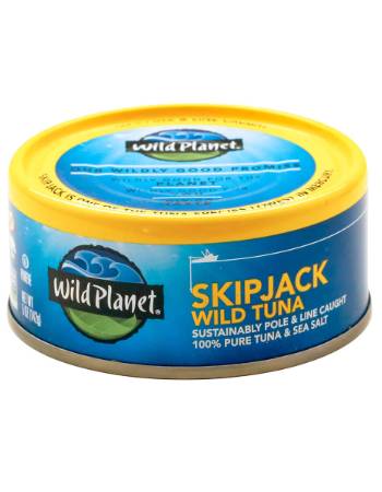 WILD PLANET SKIPJACK TUNA  142G