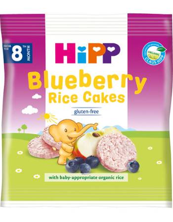 HIPP BLUEBERRY RICE CAKE 30G