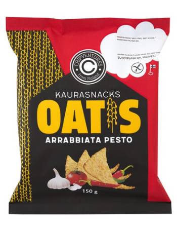 OIKIA REAL OATIS CHIPS ARRABIATA PESTO 150G