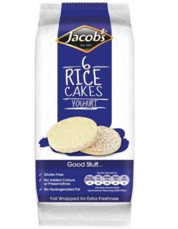 JACOBS RICE CAKE YOGHURT 90G