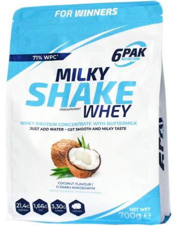 6PAK MILKY SHAKE WHEY COCONUT 1800G