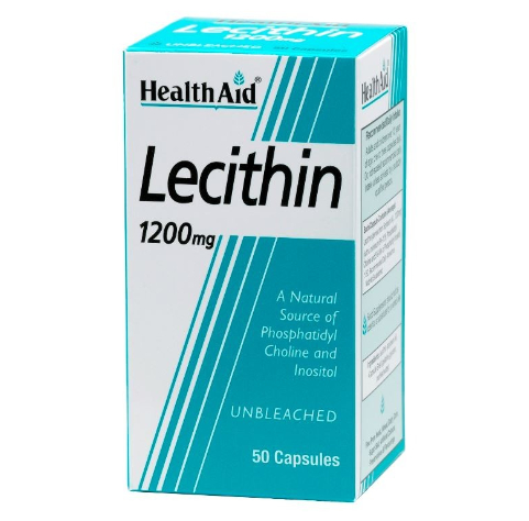 HEALTH AID LECITHIN 1200MG 50 CAPSULES
