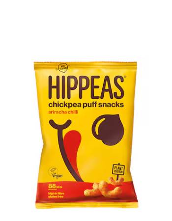 HIPPEAS CHICKPEA PUFF SNACKS SRIRACHA CHILLI 22G