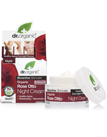 DR ORGANIC ROSE OTTO NIGHT CREAM 50ML