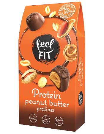 FEEL FIT PROTEIN PEANUT/BUTTER PRALINES