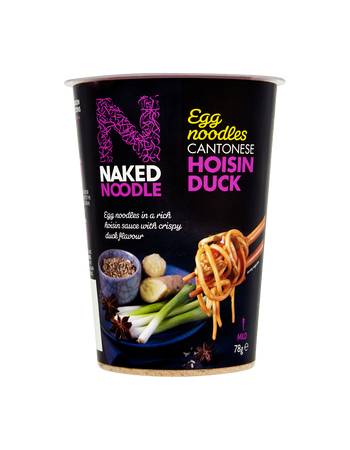 NAKED NOODLE (EGG) HOISIN DUCK 78G