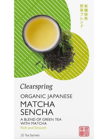 CLEARSPRING JAPANESE MATCHA SENCHA (20 BAGS)