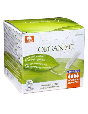 ORGANYC TAMPON SUPER+ BIO COMP APPLICATOR