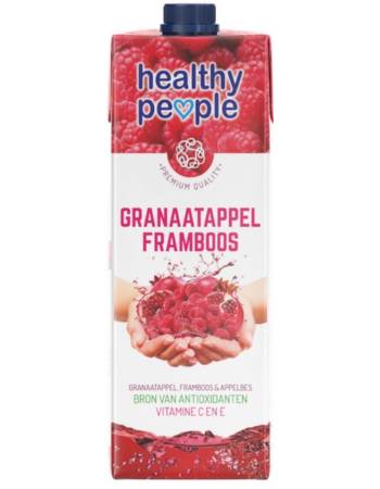 HEALTHY PEOPLE POMEGRANATE RASPBERRY JUICE 1L