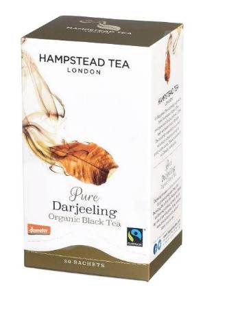HAMPSTEAD DEMETER AND FAIRTRADE PURE DARJEELING TEA (20 BAGS)