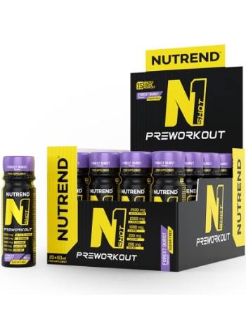 NUTREND N1 PRE WORKOUT SHOT FOREST BURST 60ML