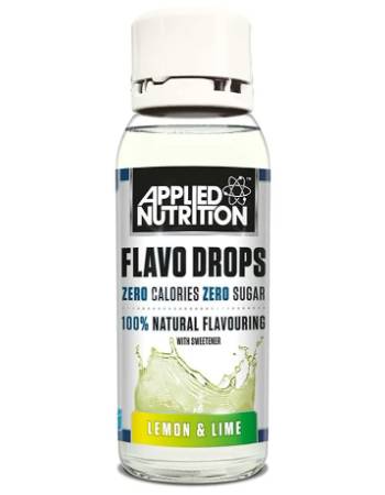 APPLIED NUTRITION FLAVOURED DROPS 38ML | LEMON & LIME