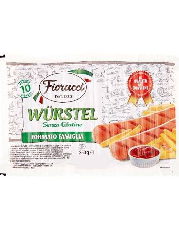 FIORUCCI WURSTEL FAMIIGLIA 10 X 25G