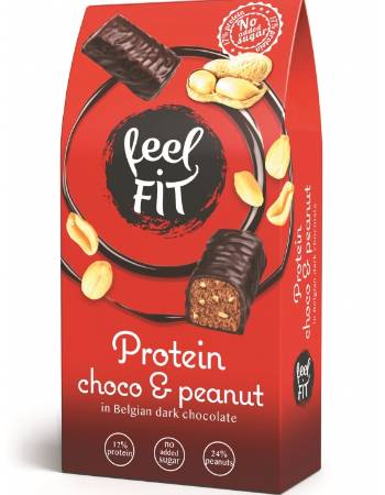 FEEL FIT CHOCOLATE AND PEANUT PROTEIN 83G