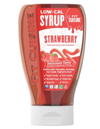 APPLIED NUTRITION STRAWBERRY SYRUP 425ML