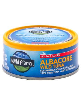 WILD PLANET ALBACORE TUNA  NO SALT 142G