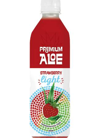 PREMIUM ALOE STRAWBERRY LIGHT ALOE 500ML